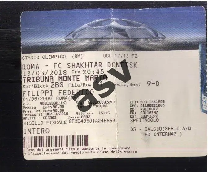 Рома Рим Италия - Шахтер Донецк — 13.03.2018 Лига чемпионов