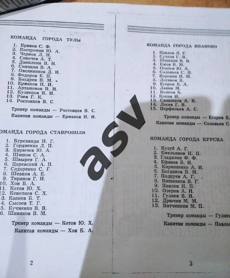 Ставрополь. Финал Первенства Россовета ДСО Спартак — 27.09-11.10.1953 Ксерокс 3