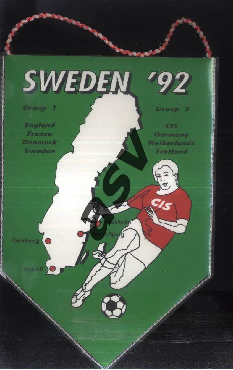 1992 СНГ Чемпионат Европы по Футболу Швеция 1