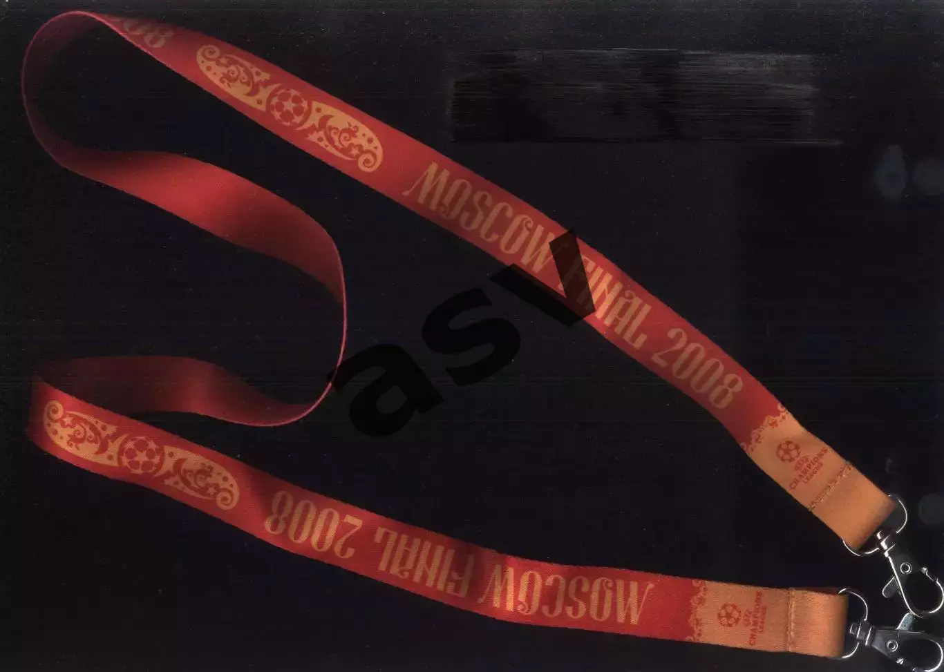 Манчестер Юнайтед - Челси Лондон— 21.05.2008 ФИНАЛ ЛЧ Шнурок для аккредитации