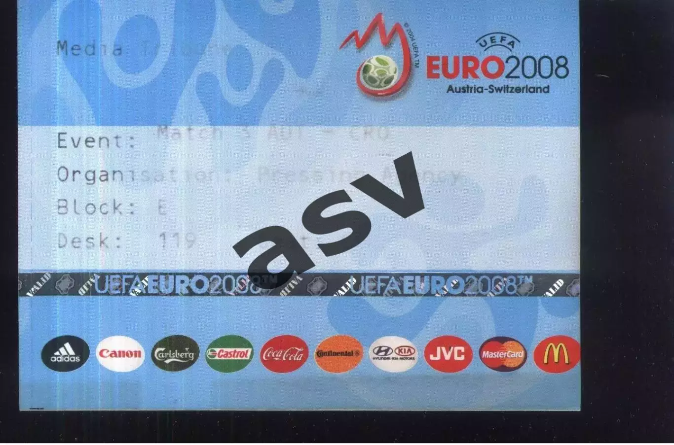 Австрия - Хорватия — 08.06.2008 Чемпионат Европы Пресса