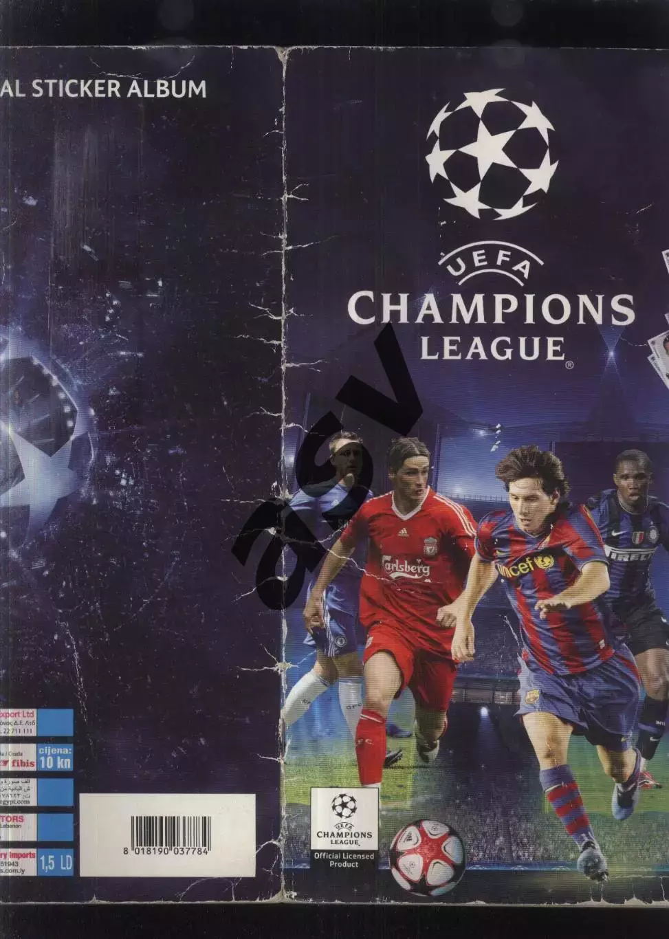Альбом Лига Чемпионов 2009-2010 (Champions League, Panini, Панини) 2