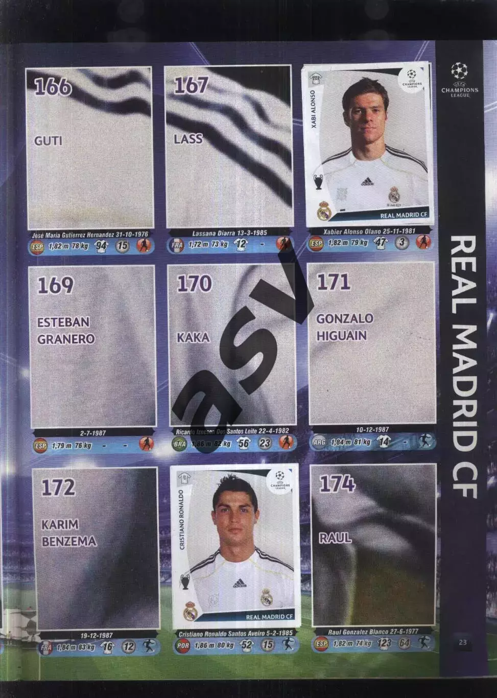 Альбом Лига Чемпионов 2009-2010 (Champions League, Panini, Панини) 3
