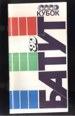 Кубок СССР Прыжки на батуте — 23-25.02.1990 Краснодар