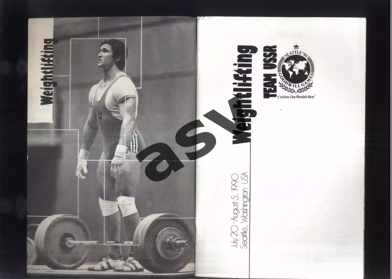 1990 Игры Доброй воли / Сиэтл / Тяжелая атлетика / сборная СССР — 20.7-5.08.1988 1