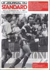 1991 / Стандард Льеж Бельгия / Клубный журнал / № 4
