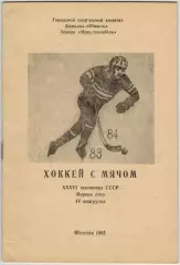 Хоккей с мячом 1983/1984 Шелехов Иркутская область РЕДКОСТЬ!
