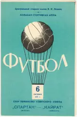 Спартак Москва – Кайрат Алма-Ата 06.10.1973