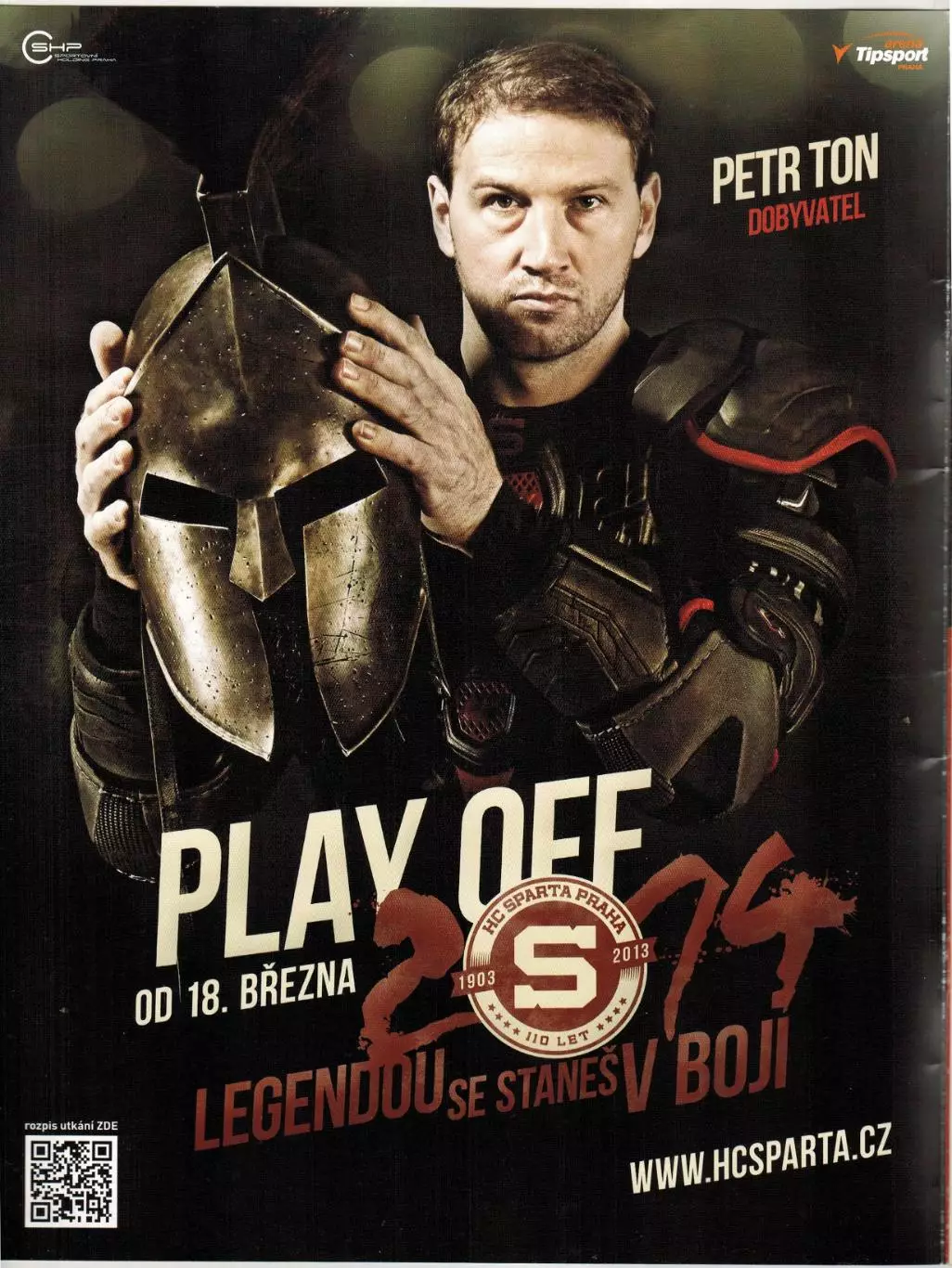 Спортивный журнал V jednom Dresu Март 2014 Прага /ХК Спарта БК Нимбурк У.Фихтнер 1