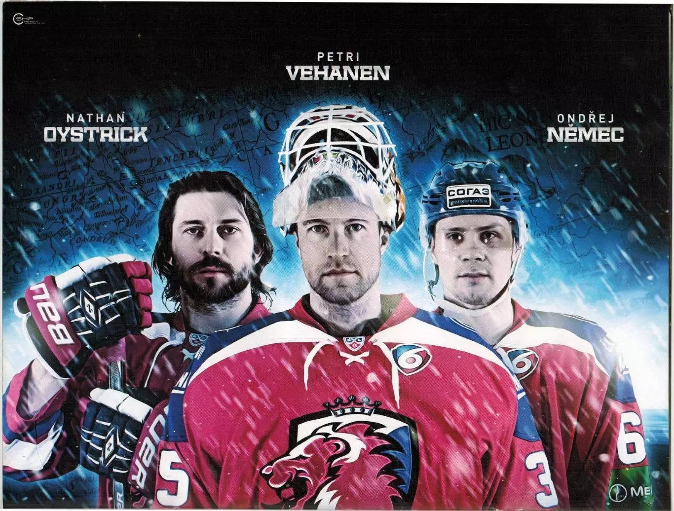 Спортивный журнал V jednom Dresu Март 2014 Прага /ХК Спарта БК Нимбурк У.Фихтнер 3