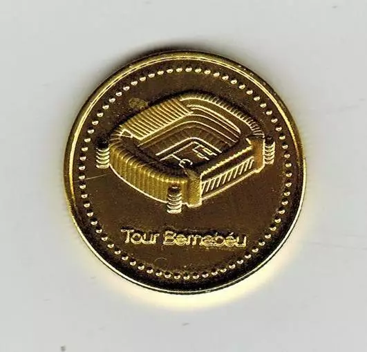 Официальная продукция Реал Мадрид Жетон Стадион Сантьяго Бернабеу /Tour Bernab?u