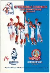 Динамо Москва – Славянка-ЧКЗП Челябинск 19.12.2004 Женские команды