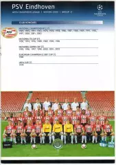 Лига чемпионов УЕФА 2005 Группа E PSV Eindhoven / ПСВ Эйндховен Состав Визитки