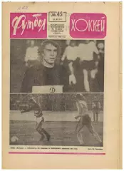 Футбол-Хоккей 1974 №45 ЕК Динамо Киев/Москва Арарат Локомотив СКА Ростов–в вышке