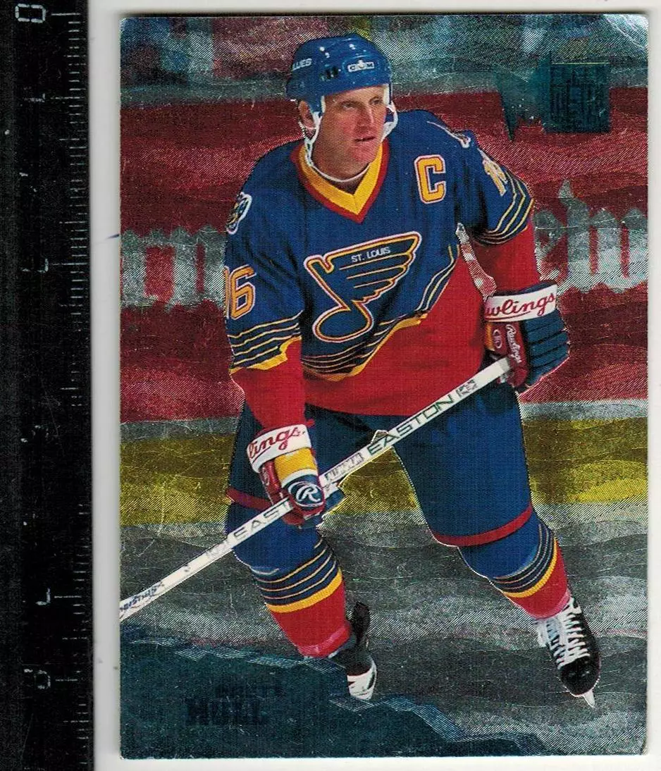Бретт Халл Сент-Луис Блюз /Brett Hall St.Louis Blues 1995/1996 Fleer/SkyBox #125