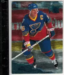 Бретт Халл Сент-Луис Блюз /Brett Hall St.Louis Blues 1995/1996 Fleer/SkyBox #125