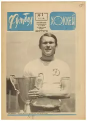 Футбол-Хоккей 1976 №1 / О.Блохин–Золотой мяч ЦСКА Кр.Советов–клубы НХЛ Ю.Ляпкин
