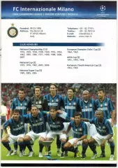 Лига чемпионов УЕФА 2008 Internazionale Milano–Интер Милан /Л.Фигу З.Ибрагимович
