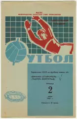 Трактор Волгоград — Динамо Ставрополь 02.06.1967