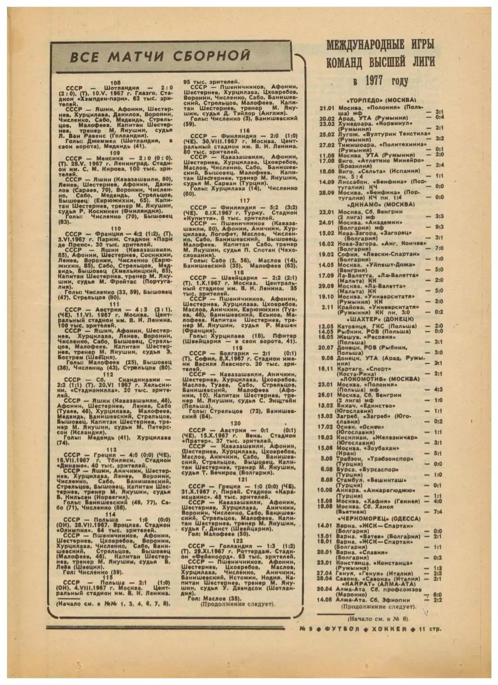 Футбол-Хоккей 1978 №9 Зимняя Спартакиада народов РСФСР/Г.Еврюжихин/Сборная Ирана 3