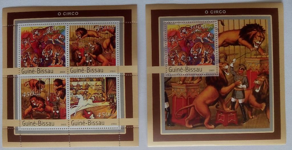 Цирк Гвинея-Бисау 2003 (Mi 19.5€)