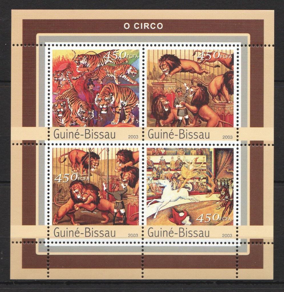 Цирк Гвинея-Бисау 2003 (Mi 19.5€) 2
