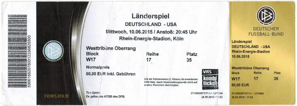 Германия - США 10.06.2015 Товарищеский матч