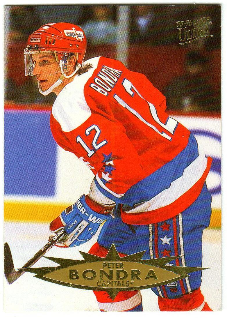 Петер Бондра Вашингтон Кэпиталз 1995-1996 NHL FLeer # 172