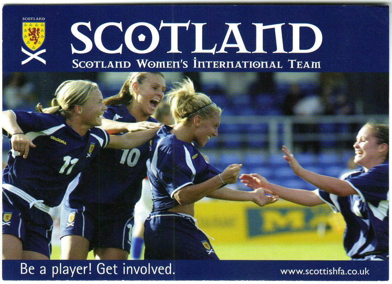 Женская сборная Шотландии по футболу Scotland Women's Football Team 2006