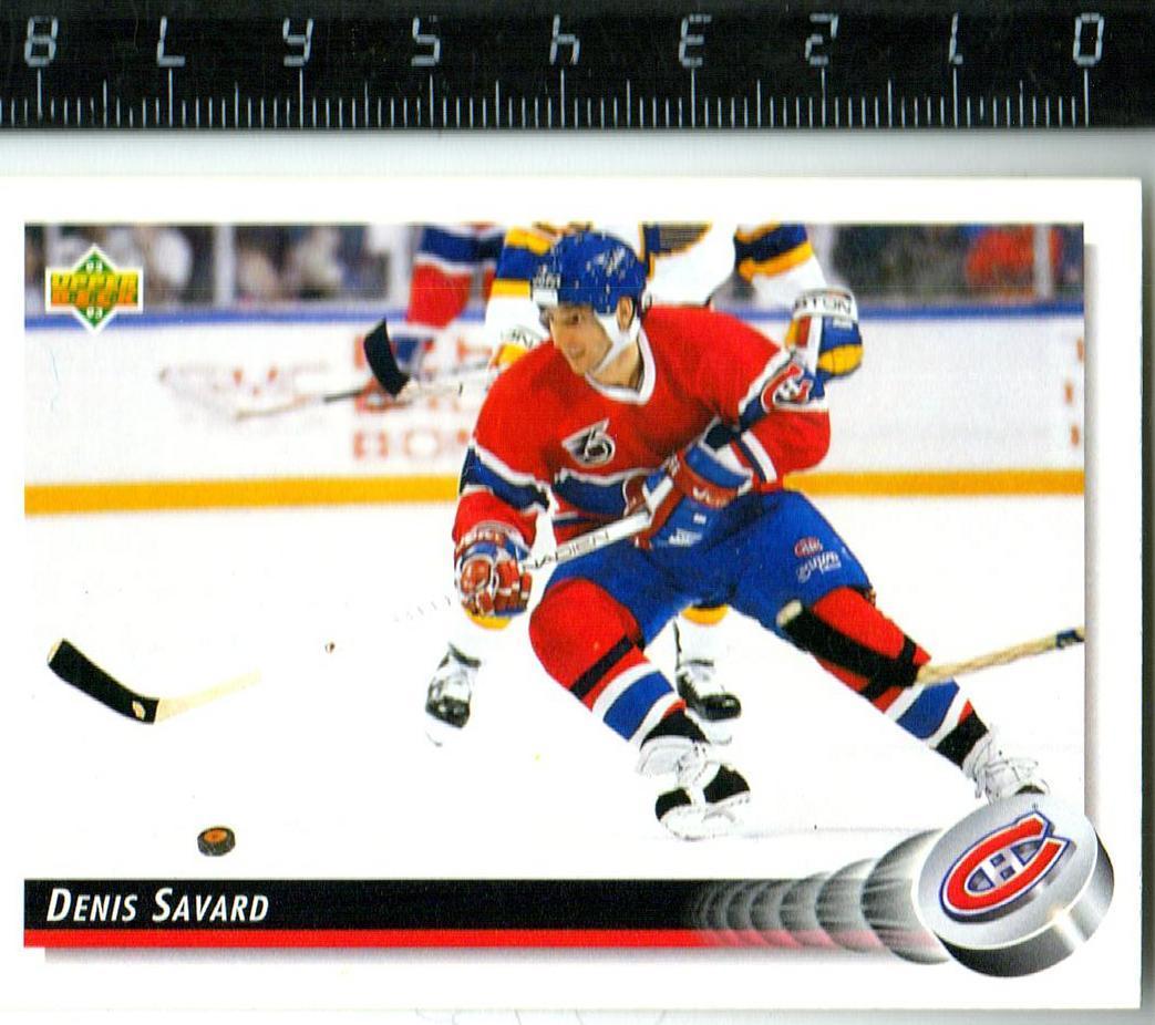 Дени Савар / Denis Savard 1992 Монреаль Канадиенс / Montreal Canadiens