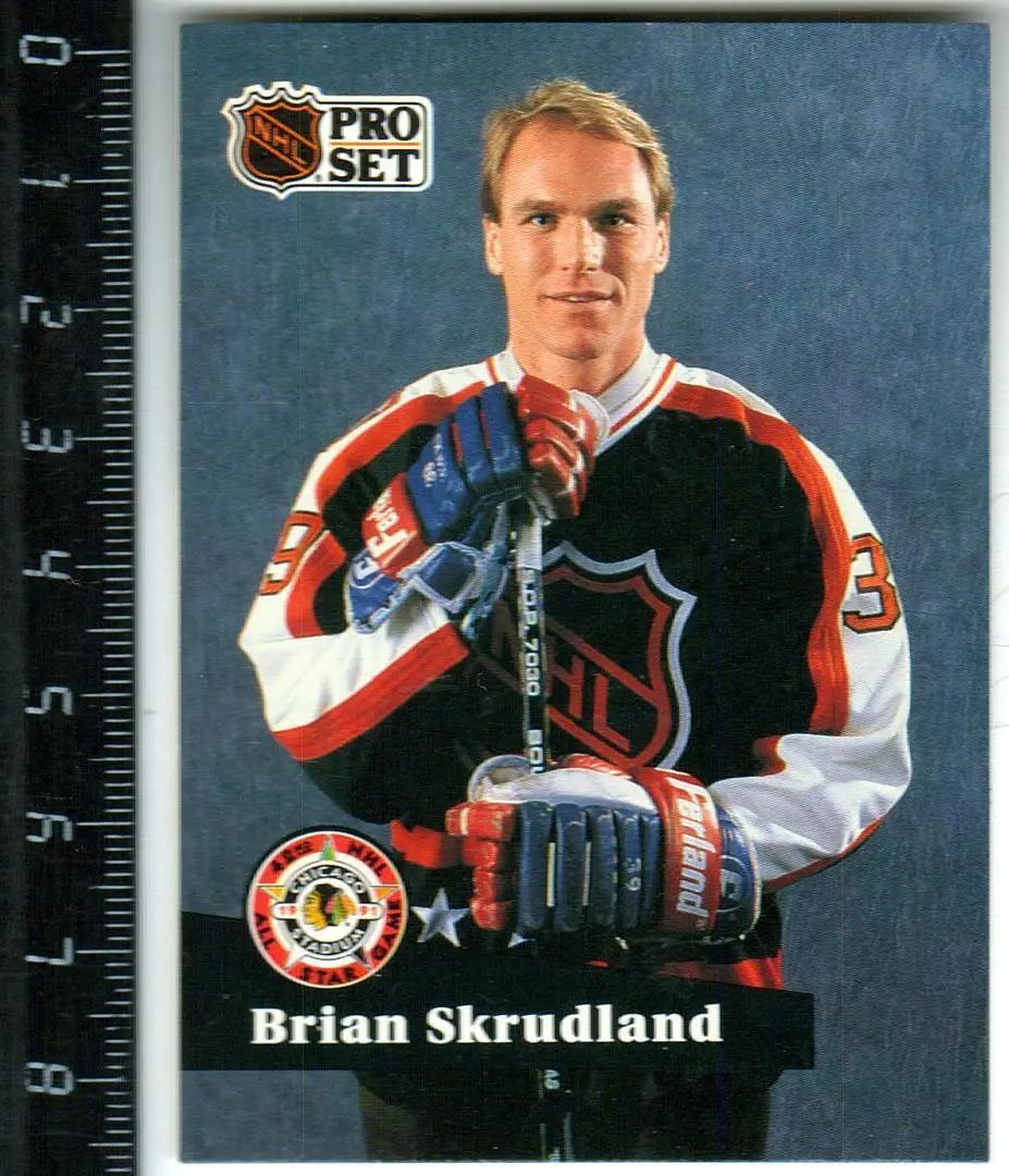 Брайан Скрудленд / Brian Skrudland 1991 Монреаль Канадиенс / Montreal Canadiens