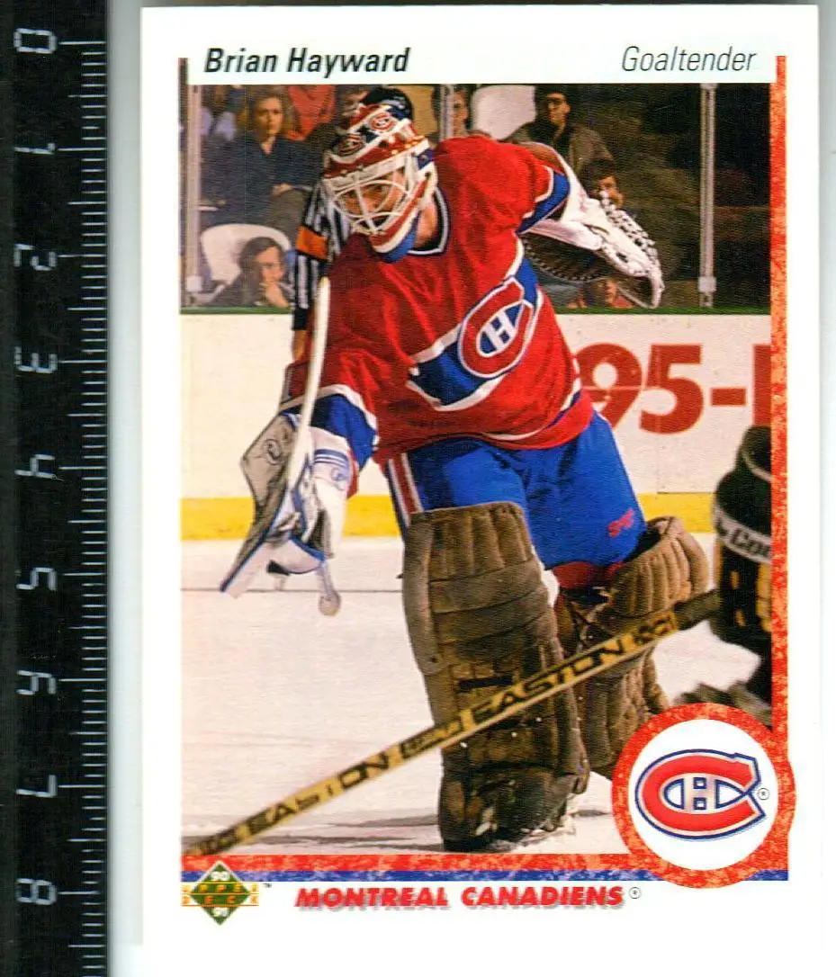Брайан Хейворд Монреаль Канадиенс / Brian Hayward Montreal Canadiens 1990