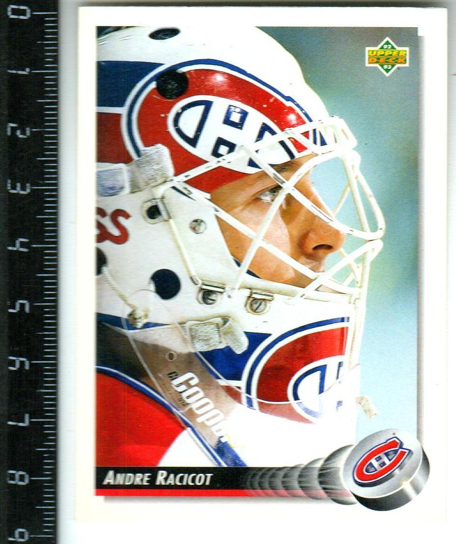 Андре Расико Монреаль Канадиенс / Andre Racicot Montreal Canadiens 1992