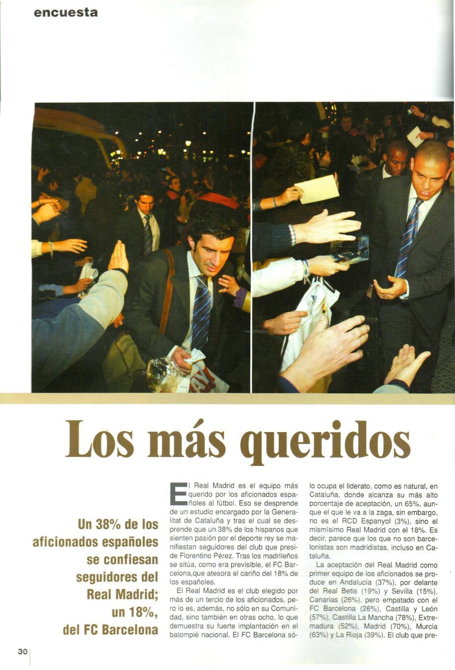 Официальный журнал Королевской Федерации футбола Испании RFEF 2003 Март 3