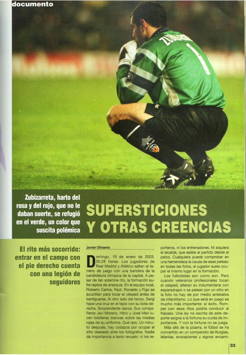 Официальный журнал Королевской Федерации футбола Испании RFEF 2003 Март 4
