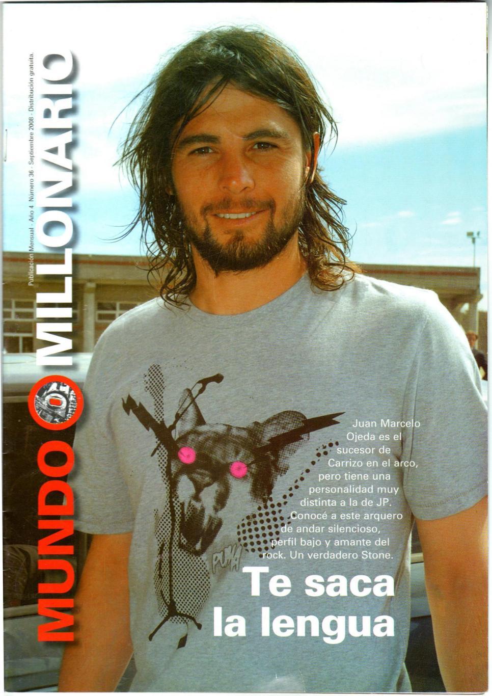 Mundo Millonario 2008 №36 Официальный журнал River Plate Ривер Плейт Аргентина