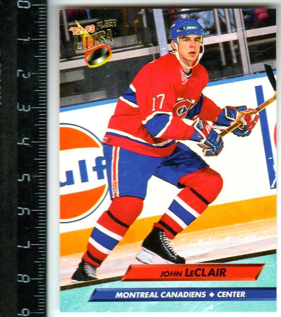 Джон Леклер Монреаль Канадиенс / John LeClair Montreal Canadiens 1992/1993