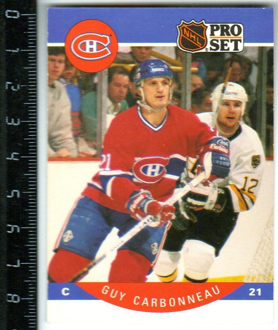 Ги Карбонно Монреаль Канадиенс / Guy Carbonneau Montreal Canadiens 1990/1991