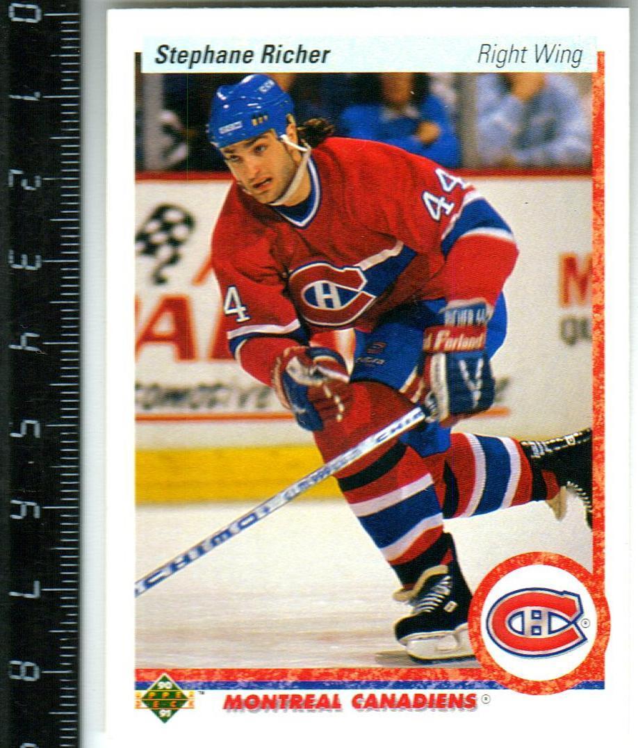 Стефан Рише Монреаль Канадиенс / Stephane Richer Montreal Canadiens 1990/1991