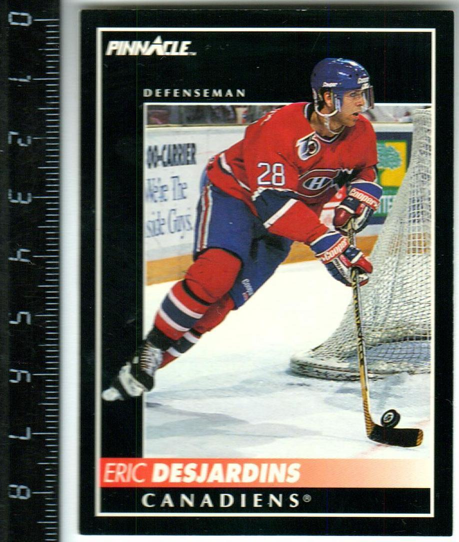 Эрик Дежарден Монреаль Канадиенс / Eric Desjardins Montreal Canadiens 1992/1993