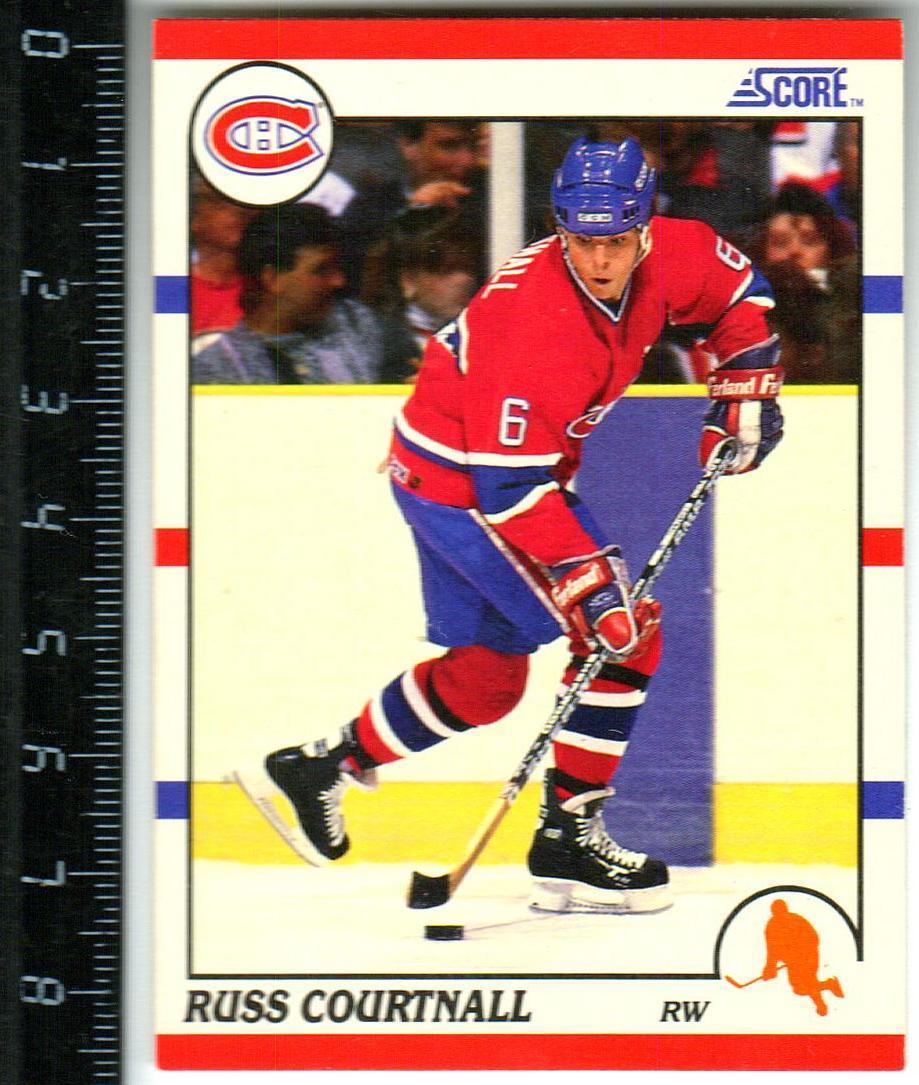 Расс Кортнолл Монреаль Канадиенс / Russ Courtnall Montreal Canadiens 1990/1991