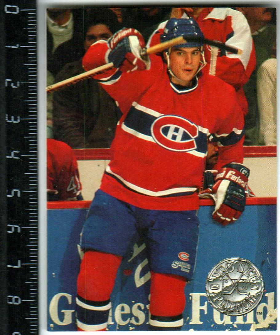 Расс Кортнолл Монреаль Канадиенс / Russ Courtnall Montreal Canadiens 1991/1992