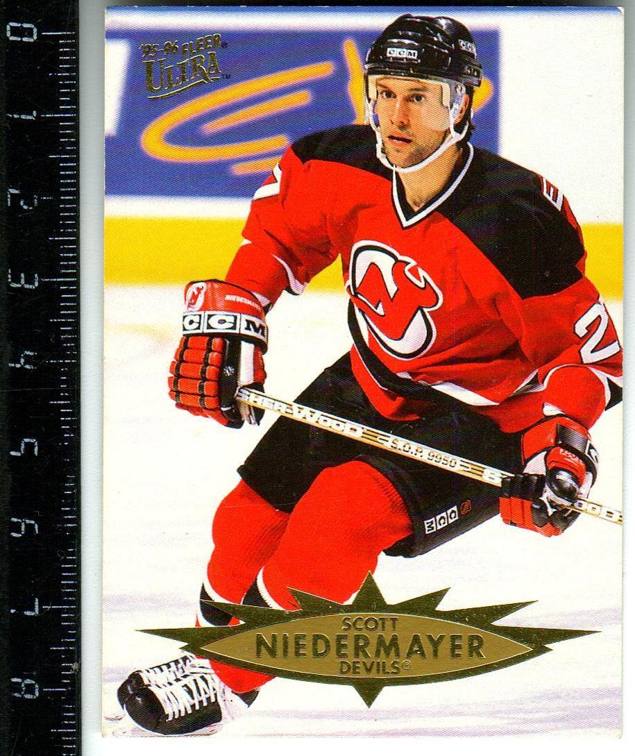 Скотт Нидермайер Нью-Джерси Девилз /Scott Niedermayer New Jersey Devils 1996 #90