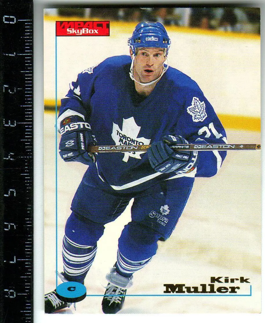 Кирк Мюллер Торонто Мейпл Лифс / Kirk Muller Toronto Maple Leafs 1996 SkyBox