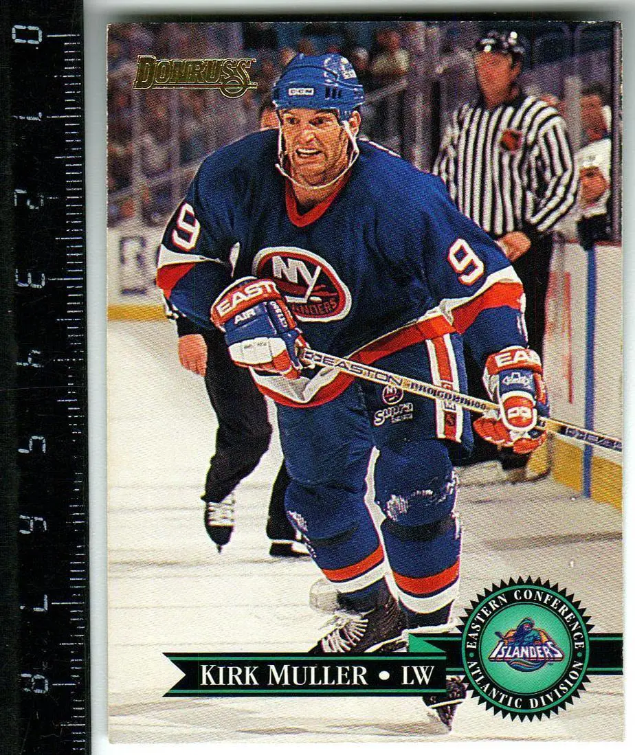 Кирк Мюллер Нью-Йорк Айлендерс / Kirk Muller New York Islanders 1995 DONRUSS