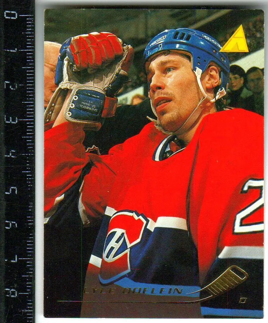 Лайл Оделайн Монреаль Канадиенс / Lyle Odelein Montreal Canadiens Pinnacle 1995