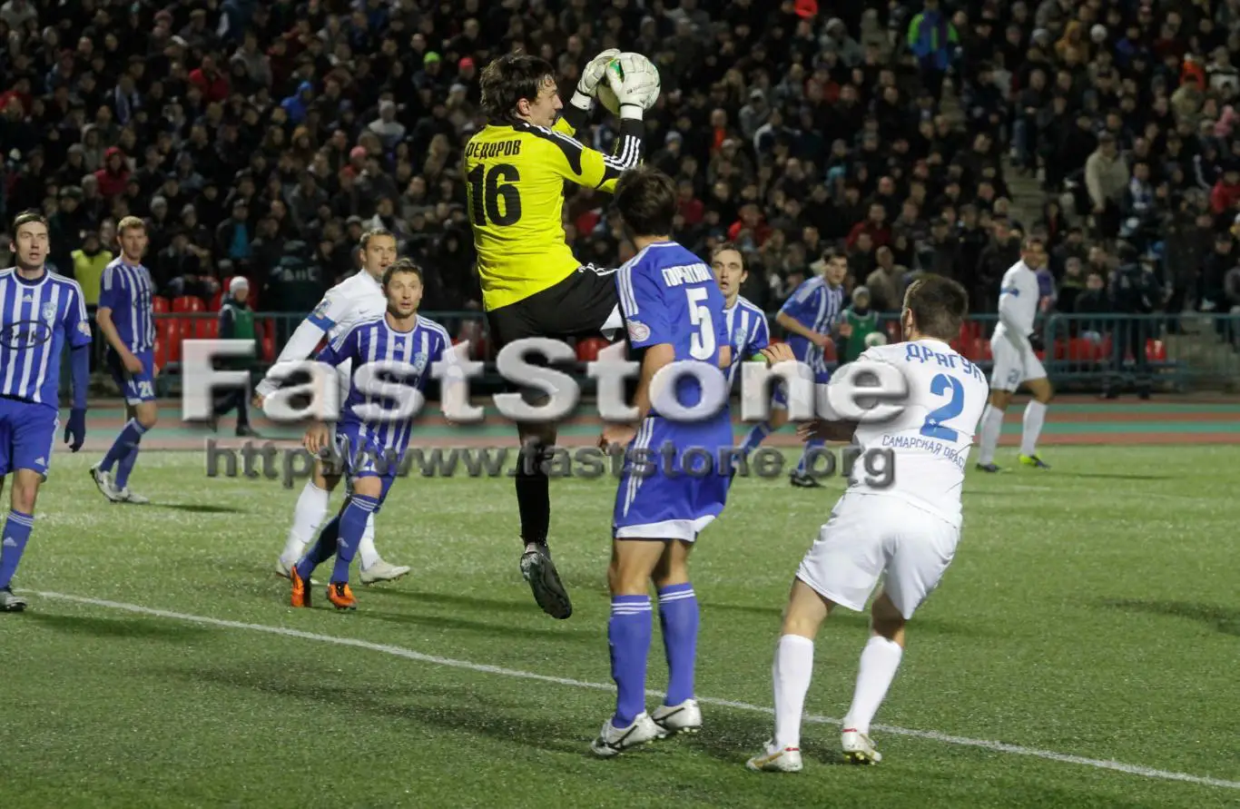 Сокол Саратов – Крылья Советов Самара 31.10.2013 Кубок России (1:1 пен. 3:1) №1