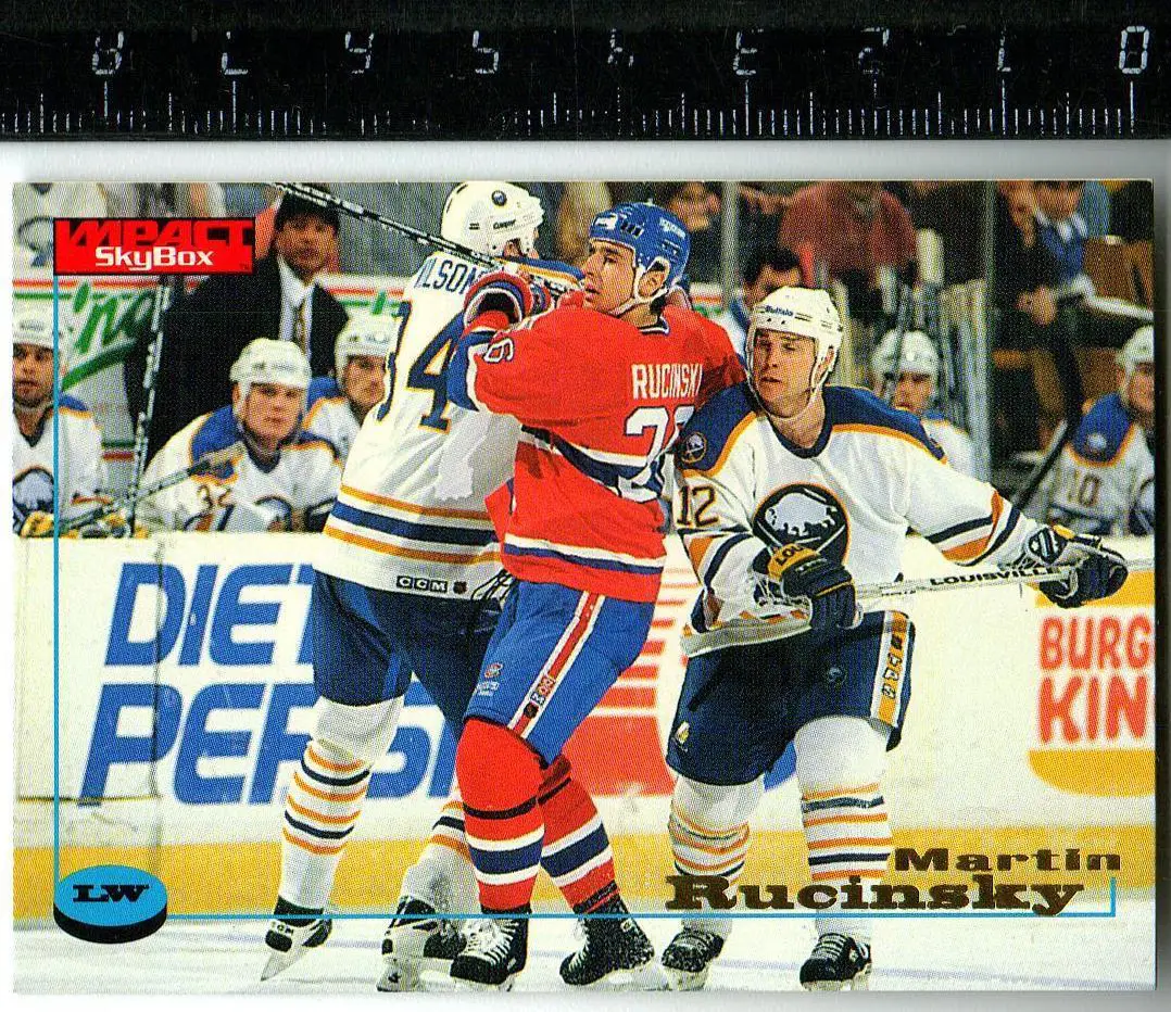 Мартин Ручинский Монреаль Канадиенс Martin Rucinsky Montreal Canadiens SkyBox