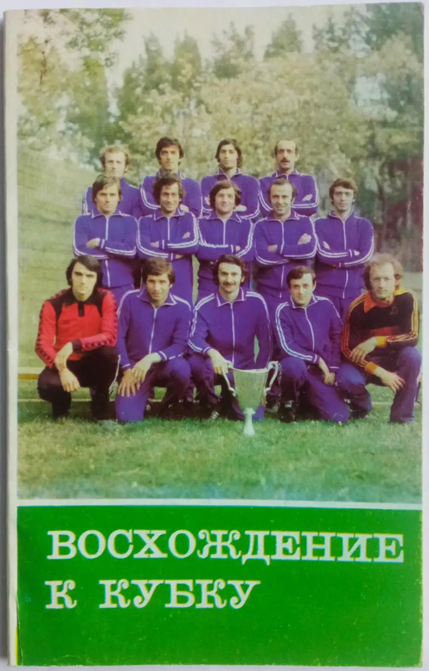 Восхождение к Кубку Тбилиси 1981 О победе тбилисского Динамо в Кубке кубков