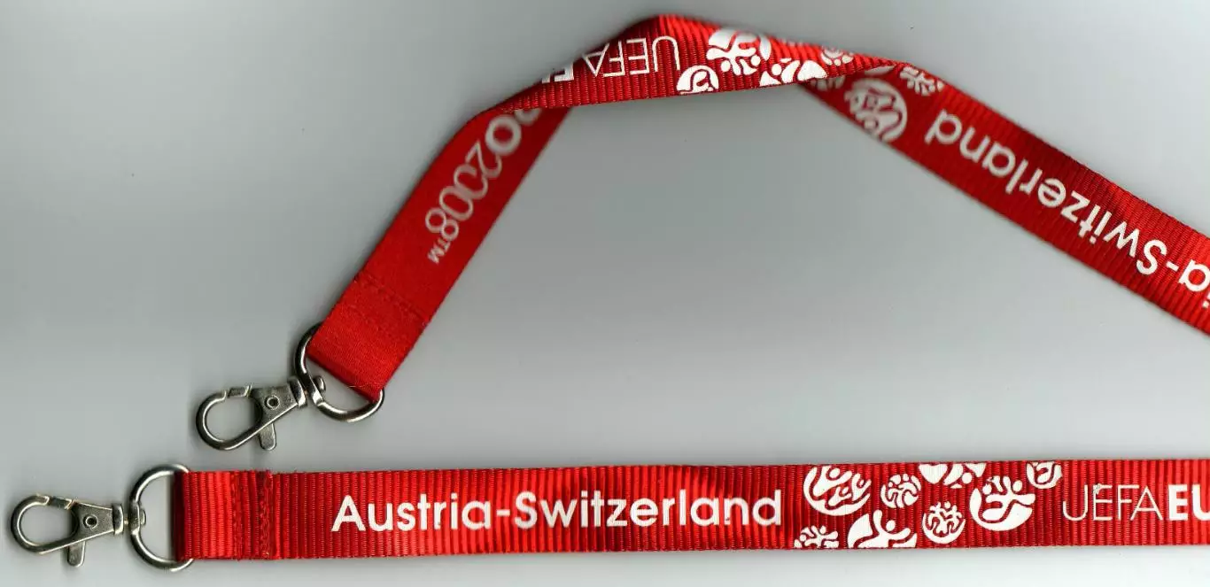 Лента для бейджей Чемпионат Европы по футболу 2008 UEFA EURO Austria–Switzerland 2